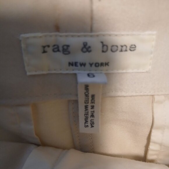 Rag & Bone Brooke two toned pleated leather skirt - Picture 7 of 12